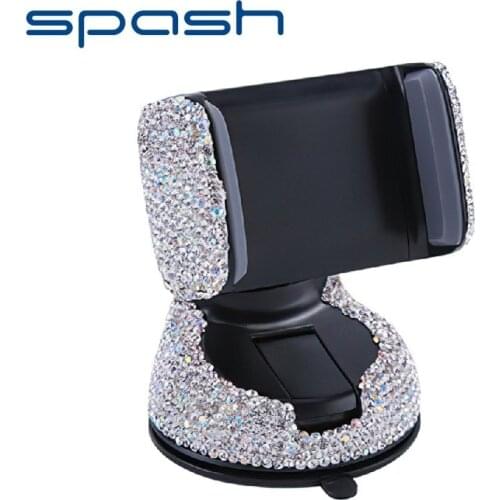 SPASH Phone Holder Universal phone clip Adjustable 360 degrees for Car Phone Holder Mobile Phone Holder Bracket