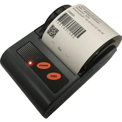 Cheap 2inch Mini Bluetooth Printer for IOS, Android, Windows can USB Charging