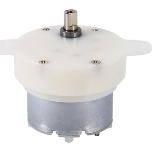 High Torque 12v DC Motor Slow Speed Electric Motor/Gearbox 3RPM 4mm Shaft Diameter Micro Motor Gearbox Slow Down Mute Mini Motor