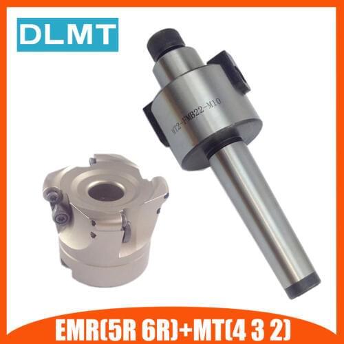 MT4 FMB22 M16 MT3 FMB22 M12 MT2 FMB22 M10+EMR5R 50-22-4T Combi Shell Mill Arbor Morse Taper Tool Holder CNC Milling Machine