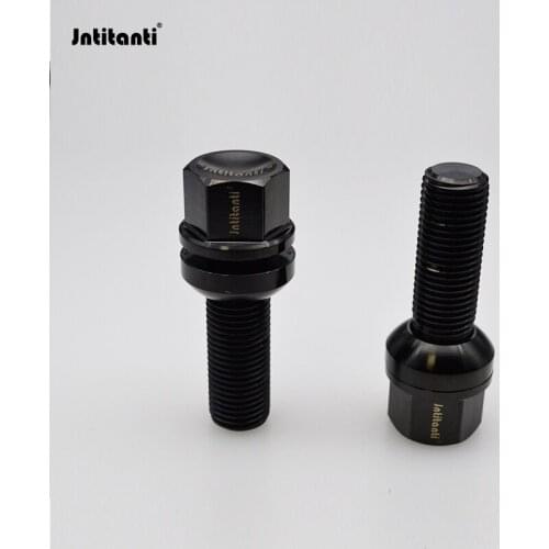 Gr5 titanium M14*1.5*28 with washer primary color for VW Audi and Porsche etc