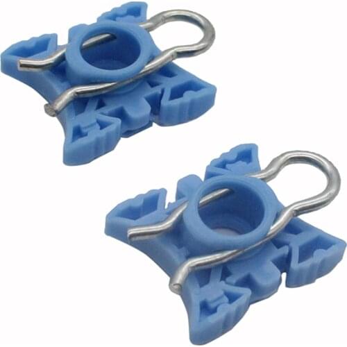 2 PCS Window Lift Sliding Pivot Regulator Clips for BMW E32 E34 E36 Volvo Xc60 S60 S40 S80 Xc90 Lifter clip