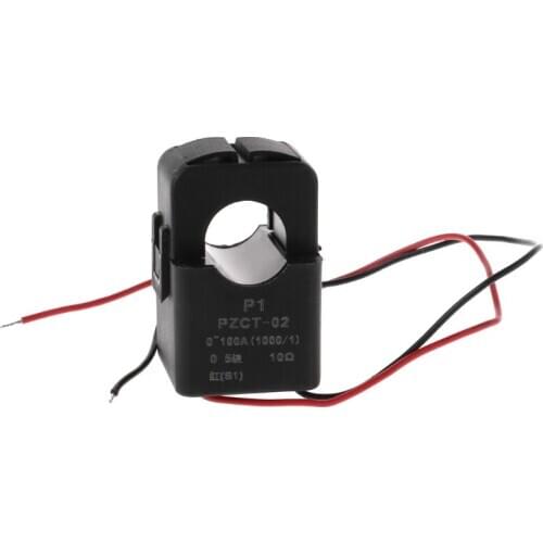 AC 100A Voltage Current Energy Hz Power factor RS485 Modbus Module with split CT