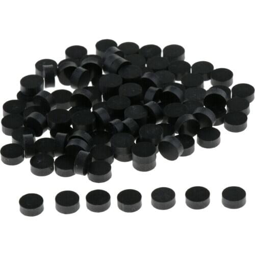 Pack of 100pcs Acrylic Inlay Dots Guitar Fingerboard Dot 6mm Guitar Ukulele Banjo Maker for Guitar Fingerboard