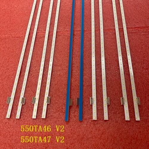 5set=10pcs LED Backlight strip For SONY KDL-55W829B KDL-55W828B KDL55-W800B KDL-55W805B 550TA46 550TA47 74.55T20.001-0-FC1