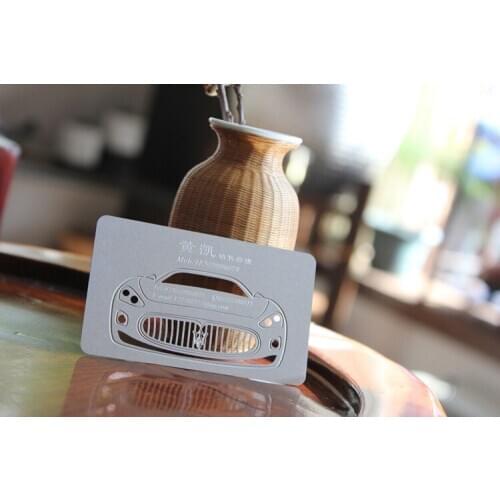 Stainless Steel Silver Metal Business Cards