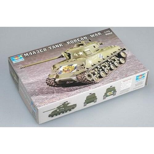 Trumpeter 1/72 07229 M4A3E8 Tank“Korean War