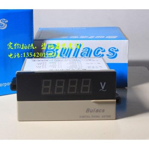 Buiacs Zhongshan Jianli AC Voltmeter DP3-AV Digital Display Ammeter Digital Display Voltmeter