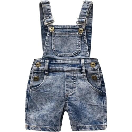 YIzhongxiaoyao Denim Overalls For Boys