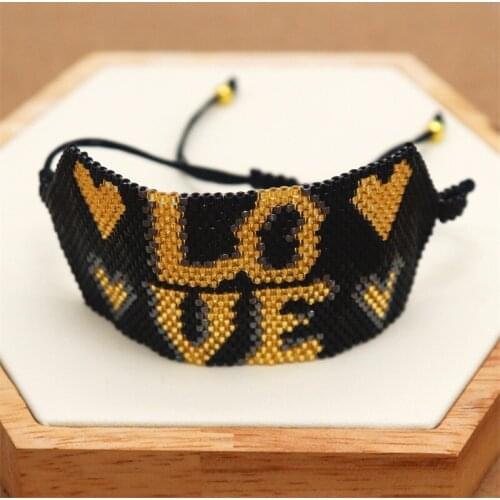 ZHONGVI Unique Bracelet For Women MIYUKI Bracelets Gift Mexico Armband Love Jewelry Crystal Pulsera Mujer Moda 2020 Wide Bangles