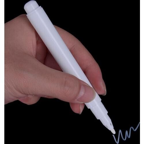 1pcs 12cm White Liquid Chalk Pens for Wall Sticker Kids Room Blackboard Removable Mark Pen Stationery