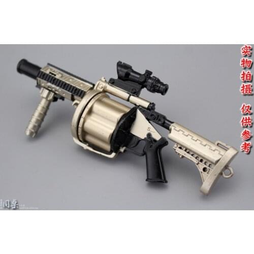 13CM 1/6 soldier weapon model grenade gun 12 inch doll is available In Stock