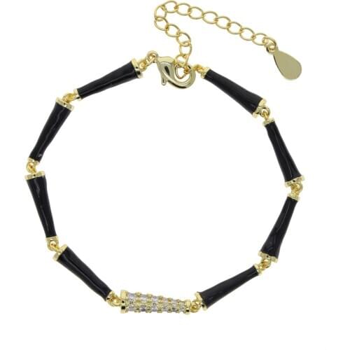 2021 Hot New Fashion Adjustable neon enamel Bracelet For Women Jewelry Gift linked chain cz bracelet Mujer Pulseras