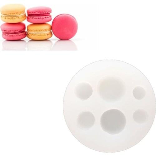 3D Macaron Mould DIY Pendant Silicone Resin Mold Jewelry Making Baking Tools