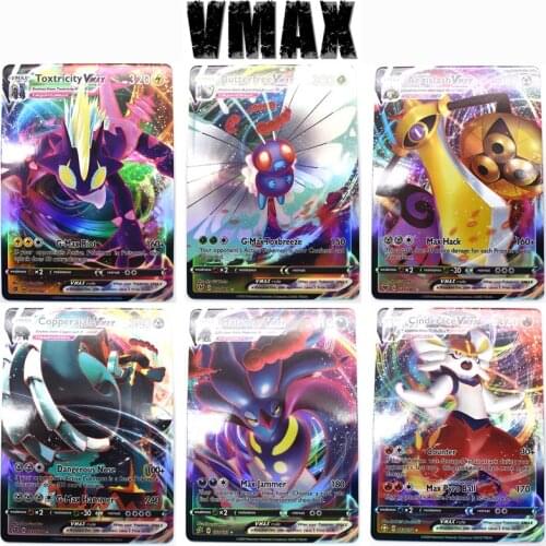 40Pcs Pokemon Cards GX Tag Team Vmax EX Mega Shining Game Battle Carte Trading Collection Pikachu Charizard Cards Toys Gifts