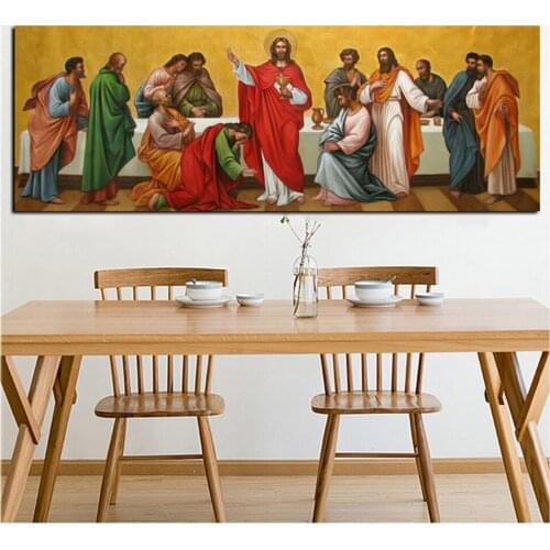5D Diy Diamond Painting Famous Jesus Full Square Round Drill Picture Of Rhinestones Mosaic Wall Sticker Large Size EE1849