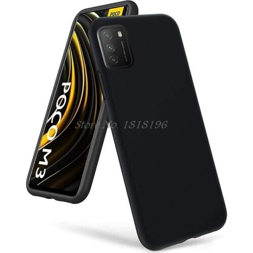 Case For Xiaomi Poco M3 Little Pocophone M3 m 3 Case Capa Soft TPU Telefon Cover Silicon Shell Back Cover Protector Funda Bumper