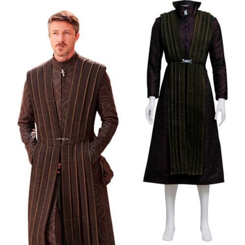 Petyr Baelish little finger Cosplay Costume Suit Adult Halloween Cosplay Costume