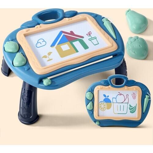 Magnetic Drawing Board Toy Painting Writing Graffiti Board with Stands Kids Montessori Arts Toys for Children Christmas Gifts