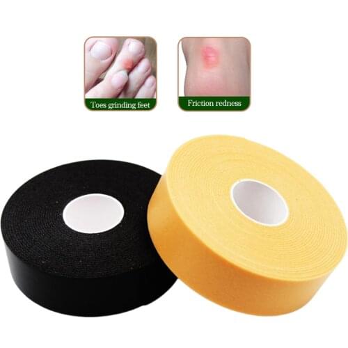 Multi-functional Bandage Medical Rubber Plaster 1Pcs Tape Self-adhesive Elastic Wrap Waterproof Foot Pad Black/White/Orange WQA