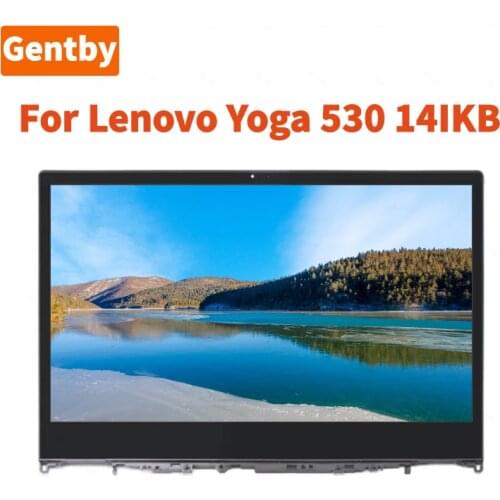 New Yoga 530 14IKB For Lenovo Yoga 530-14ikb 530 14 Series LCD Touch Screen Digitizer LCD Display Assembly 1366*768 and 1920*108