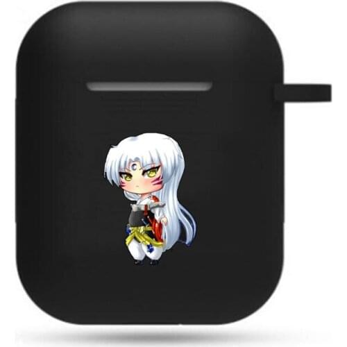 Japan anime Inuyasha boy girls Bluetooth Airpods Earphone Case Protective Headset Cover Headphone Case Earphone case