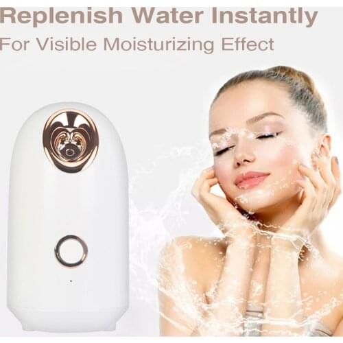 Facial Steamer Nano Ionic Spa Face Humidifier Hydrating Anti Aging Wrinkle Pores Reduce Blackhead Deep Cleaning Sprayer