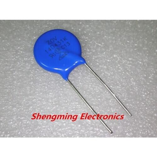 50 PCS 14D431K 14D431 Varistors resistor 14K431 DIP-2