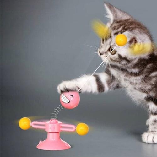 Goods for Feather Fun Retractable Pet Cat Stick Toy Accessories Globbles Multifunctional Bite Interesting Things