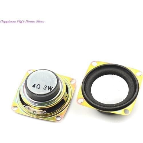 High Quality 2" Inch 4Ohm 3W Full Range Speaker For Mini Stereo Loudspeaker Box Diy Accessories