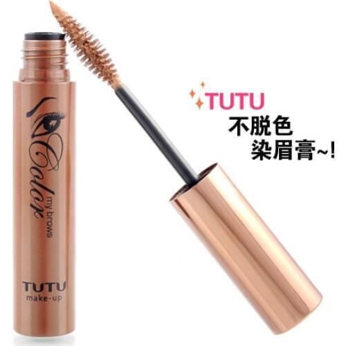 1pc TUTU gold color makeup Eyebrow Mascara maquiagem tools free shipping