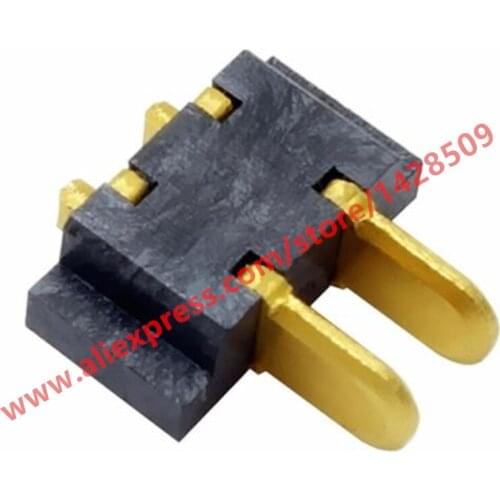 10pcs 3A 2-pin Cabinet Light Battery Connector 2.0mm Pitch Minitype Light Bar Charging Famale Junctor Adaptor