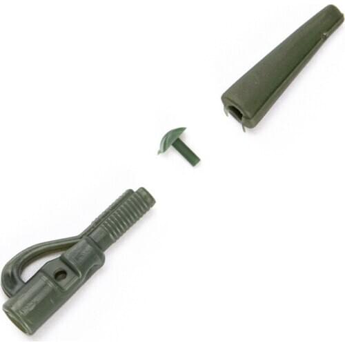 50Pcs Carp Fishing Rig Safety Sleeves Lead Clips Slide Rigs Coarse Carp Fishing Buffer Bead Sleeves Protect new