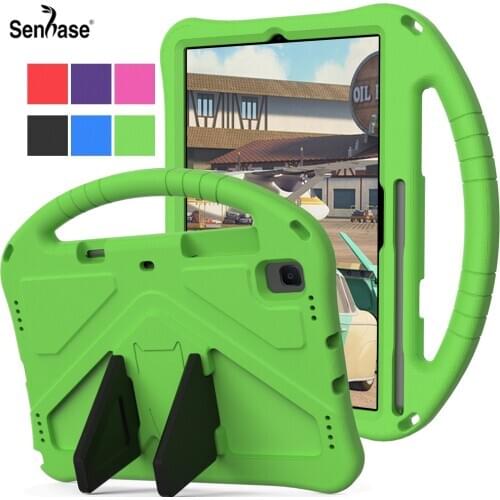 For Samsung Galaxy Tab A7 10.4 2020 SM-T500 SM-T505 Case EVA Foam Portable Hand Holder Kids Safe Shockproof Stand Tablet Cover