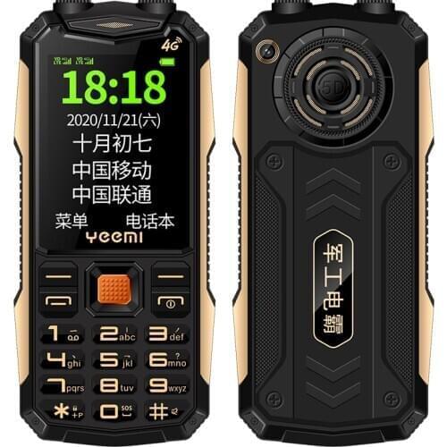 2.6" High Clear Screen 3G WCDMA GSM Mobile Phone Dual SIM Dual SOS Flashlight Long Standby Loud Speaker Cell Phone Russian Key