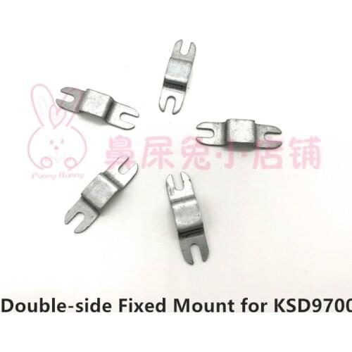Fixed Mount for Thermal Protector KSD9700 Temperature Switch Metal Fixed Seat Double - Side Support 5 PCS