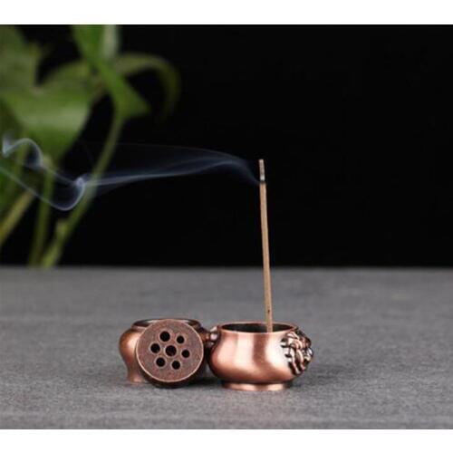 Hot Incense Burner Plate Ash Catcher Holder Ornament for Buddha Temple Incense Stick Cone Incense 7 Holes Home Teahouse Decor
