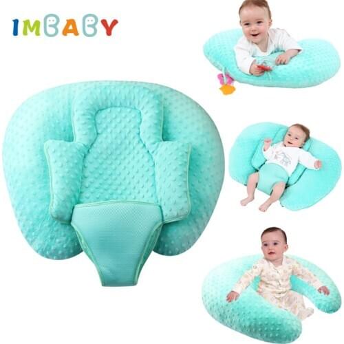 IMBABY Breastfeeding ArtifactBaby Multi-Function Sleeping Pillow Baby Feeding Pillow Breast Pad Waist Learning Sitting Pillow