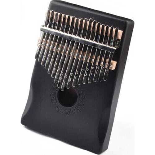 Kalimba 17 Keys Thumb Piano Mahogany Wooden Mbira Musical Instrumentos Musicales Upgrade Handguard 17 Key Instruments Calimba