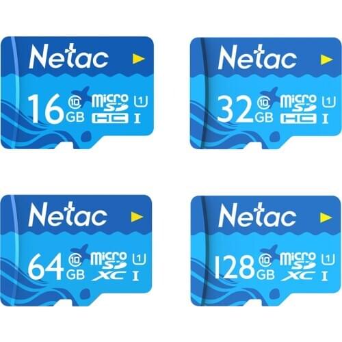 Netac 16GB TF Card Large Capacity Micro SD Card UHS-1 Class10 High Speed Memory Card Camera Dashcam Monitors Micro SD Card