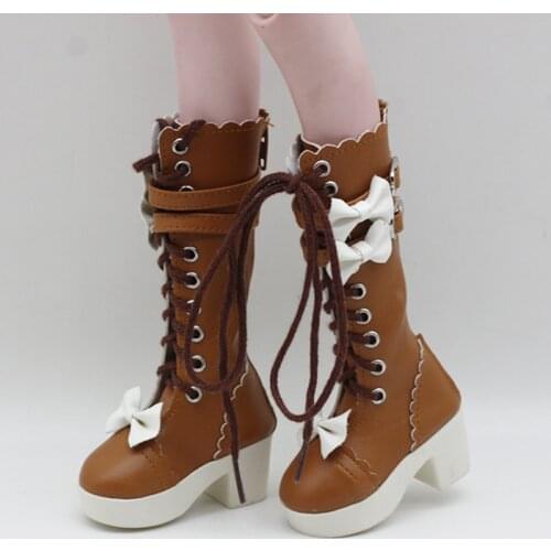 7.5cm BJD 1/3 Doll Shoes 60cm Doll High Heel Boots Fashion Princess Shoes Dress Up High Heels Doll Accessories Toys for Girls