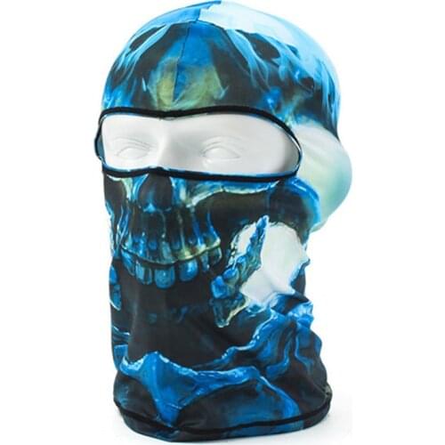 Lycra Biker Motorcycle Inner cap Headgear Headscarf Skull Balaclava Foulard Hood