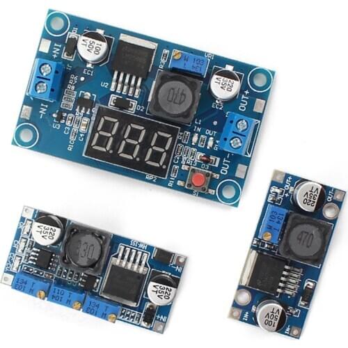 LM2596s DC-DC Step-Down Power Supply Module Adjustable,Power Voltage Regulator,Buck Converter 24V To 3V 5V 12V,With LED Display