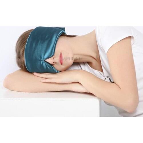 100% natural silk silk eye mask the silencing shading eye protection air travel between men and women sleep an eye mask