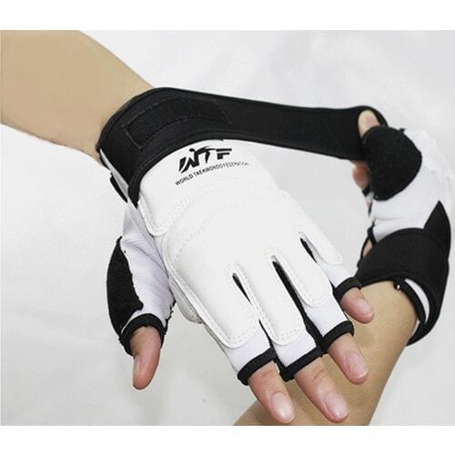 MMA muay thai child adult man Women armfuls back semi-finger gloves taekwondo Karate sport game professional protector uniform
