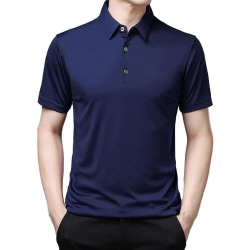 Men Shirt Solid Color Short Sleeve Summer Lapel Buttons Top for Dating Summer Casual Slim Shirt Top Plus Size camiseta hombre