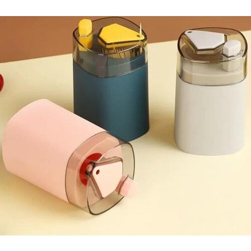 Multicolor Automatic Toothpick Holder Box Portable PP Toothpick Container Toothpick Dispenser Home Table Toothpick Storage Box