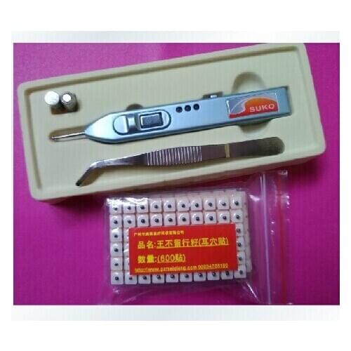 Freeshipping Detector ear detection pen Ear Detector Acupuncture Pen Ear Acupoint Diagnosis Auricular point pen with ear stick