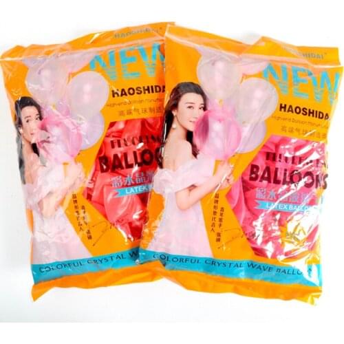 100pcs Crysta Latex Balloons 10 Inch Round Bobo Transparent Clear Ballons Wedding Birthday Party Decorations Bbay Shower Toys