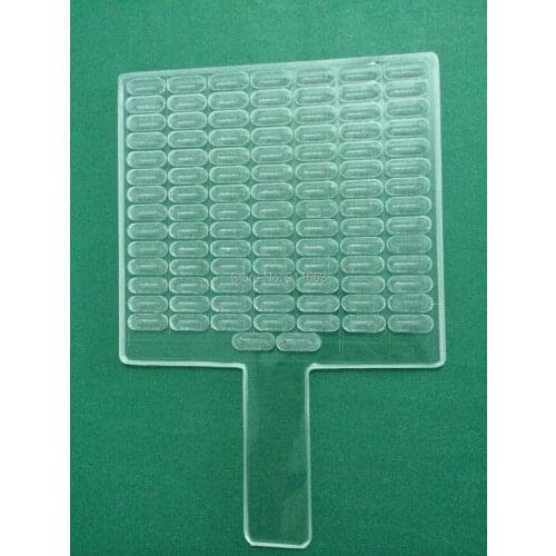 000# capsule used,100 holes tablet counter/capsule counting machine/Count board of Manual Capsule Fillers for comestic using